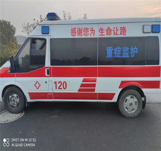 宜黄救护车出租服务案例3